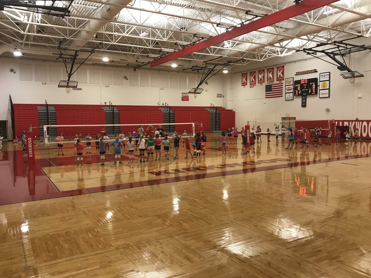 woodvolleyball's tweet photo. We had 160 volleyball girls at camp today! Day 1...
#recordbreakingnumbers. #loveoursport https://t.co/5h9vvJgrP1