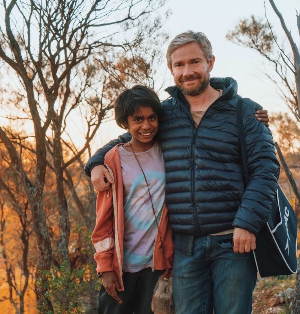 #TBT — Martin and Simone, taking in that glorious South Australian sunset. #CARGOfilm #australianfilm #netflix #martinfreeman #simonelanders #sunset #BTS #workingwithkids #southaustralia