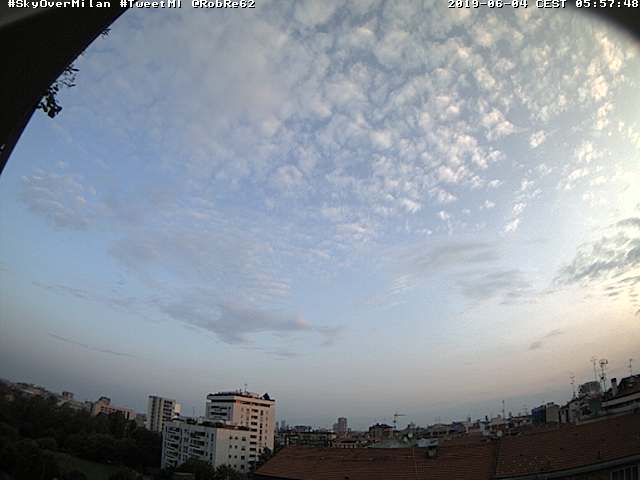 RobRe62's tweet photo. #BRK #Milano #ITA 04-06-19 6am
#SkyOverMilan #ScaloRomana #IoT #arduino #SmartBot #TweetMI https://t.co/uhcwrf2Fzm