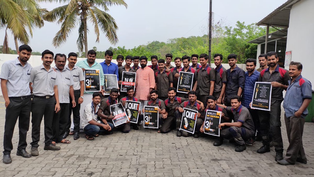 AutobahnCorp's tweet photo. World No Tobacco Day  #AutobahnTrucking Conducted Awareness Program for Employees, Thank You #JanarogyaPresthanam for taking the Wonderful #Session https://t.co/M5X1YdOypp