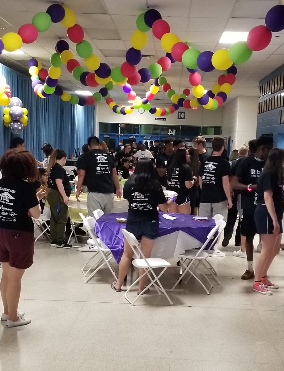 Graduates enjoying our food court. #fhs2019angparty