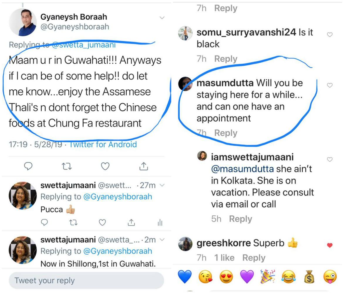 swetta_jumaani's tweet photo. Such a beautiful feeling to see the thirst for #Numerology reach far off lands too 💙💙💙💃🏻💃🏻💃🏻
Humbled that we can make people anywhere in the world smile 🙏🏼💜😊

#jumaani #astrology #bestjobintheworld #numerologist #numbers #importanceofnumbers #namenumerology #namereading https://t.co/pshp8AL3th