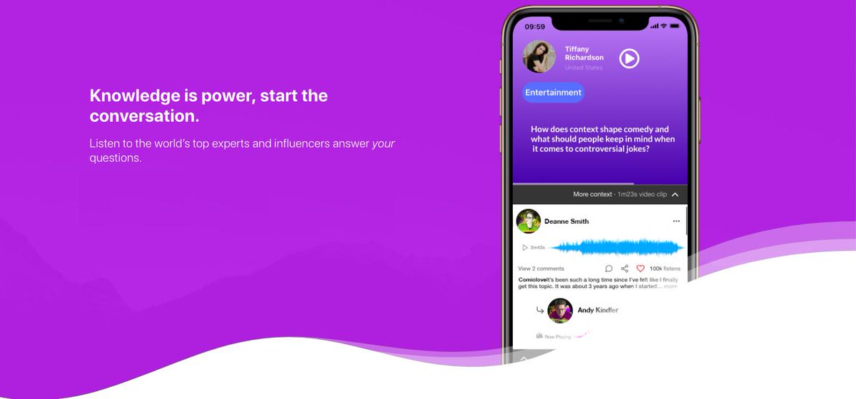 GetSayyit's tweet photo. Get your private beta invite now and listen to the world’s top experts and influencers answer your questions.
https://t.co/1BJSIHlLMs https://t.co/AWz6XOKkDv