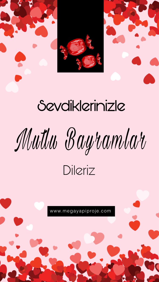 Nice Mutlu Bayramlara 🍬🤗
.
.
.
#megayapiproje
#mutlubayramlar
#ramazanbayramı