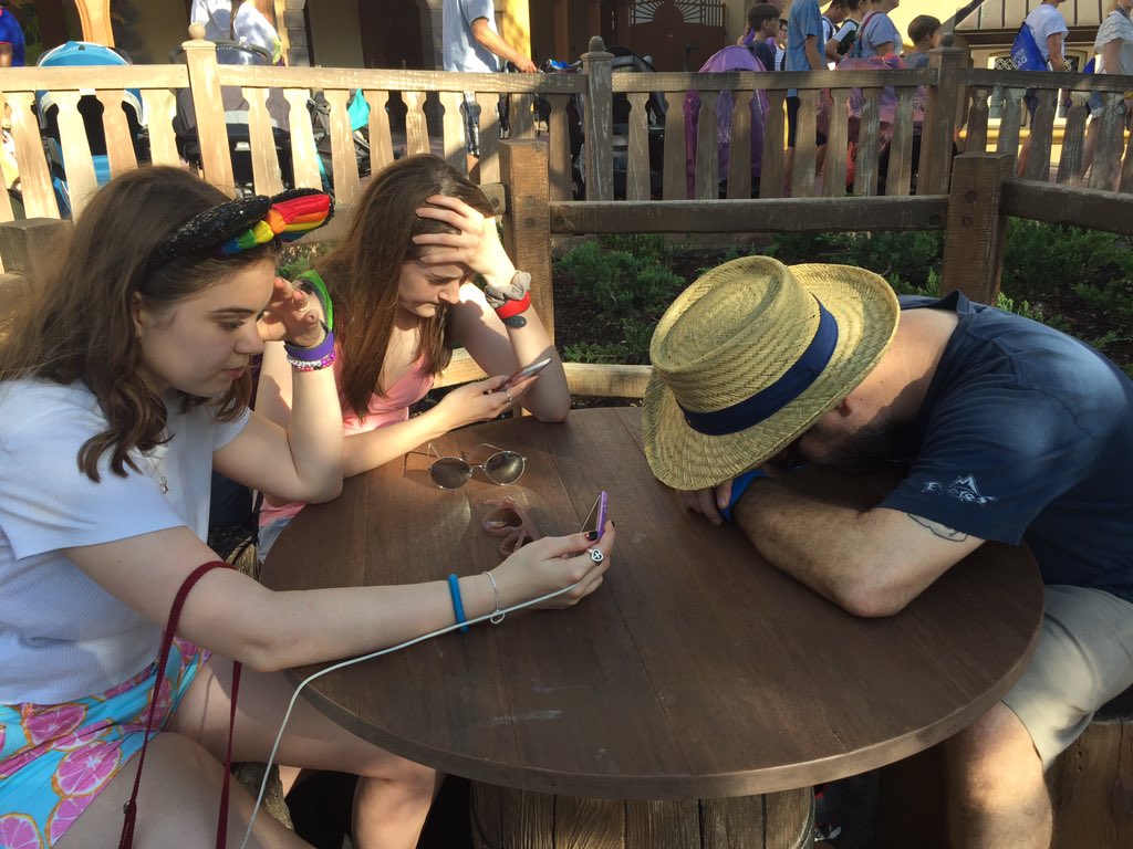 BaxtersBunch1's tweet photo. In case you were wondering..Disney tired is even more tiring than teacher tired! #disney2019 #stillmagical https://t.co/GA2Q4uipcv