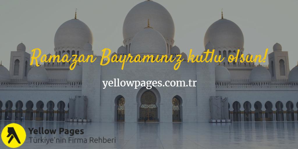 Ramazan Bayramınız kutlu olsun! Sevdiklerinizle beraber mutlu ve huzurlu bir bayram geçirmeniz dileğiyle...