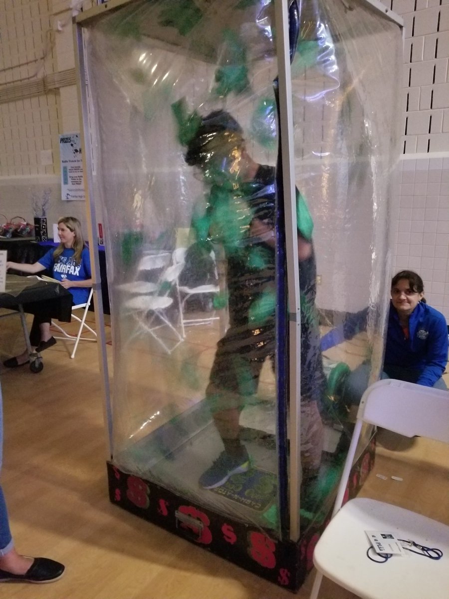 The money machine, check it out. #fhs2019angparty