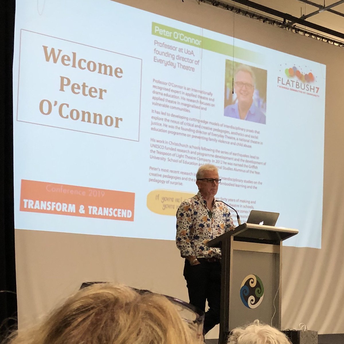 Professor Peter O’Connor shares closing provocations and Keynote about the vitality and importance of imagination and creativity in and through learning about a world of wicked problems and our learners’ places within it <a href="/FlatBushSchools/">FlatBush7</a> #Flatbush7