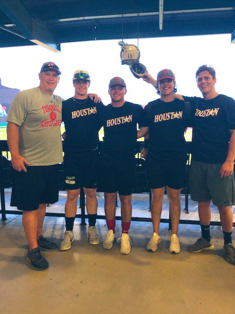 stephryan71's tweet photo. ⚾️Great baseball atmosphere at Constellation Field for the Houston All-Star Game.  Enjoyed watching our Coogs @TomballHSBBall @codyryan_2019 ,@kasen_4 , &amp; @eli_kerim8 Just like old times playing with their long time friend/teammate @Clay_Sowell @KPARKBaseball1 @HTXAreaBaseball https://t.co/Mjaxe7xpom