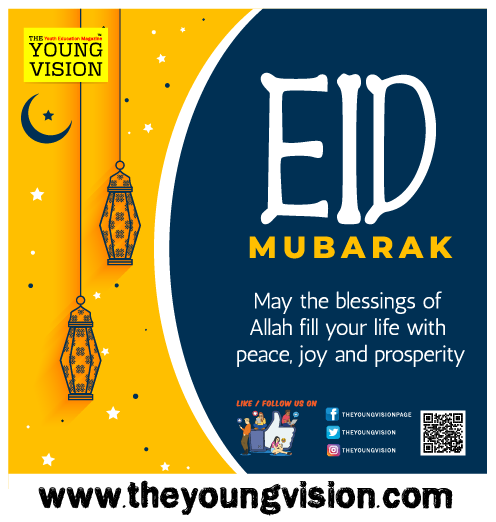 theyoungvision's tweet photo. The Young Vision Team wishes Everyone a Happy and Joyous Eid ul Fitr 🌙🤲Have a wonderful Holidays ❤🎁🎊😍 #Eidmubarak #Eid2019 #Festive #TYV #TheYoungVision #DUBAI #UAE #EidinDubai #inspiringyouthvision #transforminglearningexperience #UAELeadingEducationMagazine #YouthMagazine https://t.co/G1B7MfRPaa