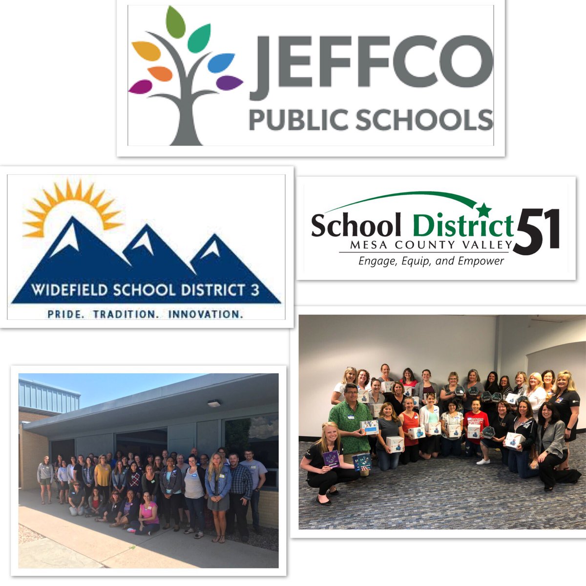 tina_granato's tweet image. @mymindSpark facilitated 4 workshops today across Colorado! 2 robotics workshops @JeffcoSchoolsCo. Code.org CSF Workshop for @WidefieldD3, & custom CSD/CSP high school workshop for @district51! Great day for CS education in CO! #CodePartner
