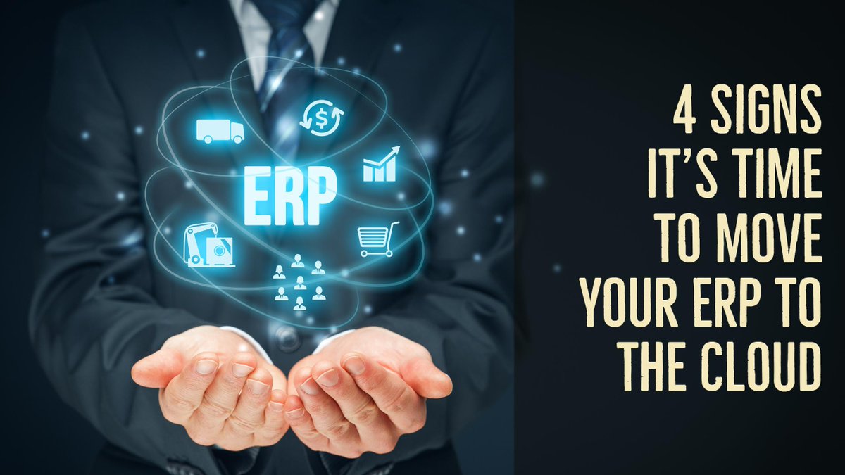 guides4cloudsec's tweet image. 4 Signs It’s Time to Move Your ERP to the Cloud

More and more businesses are evaluating the viability of moving their ERP systems to the cloud. #guidesforcloudsecurity #cloudsecurity #cloud #ERP 

redd.it/bwk24j