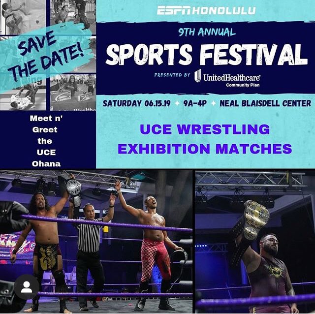 Noa_Kahoomana's tweet photo. Hoi, come check us and the other UCE champions out. Iโll see you dea! CHEE HUU!!! @uce_wrestling @blaisdellcenter #oahu #kauaistyle #kauaikidnoa #getsome #notahobbie #butalifestyle #cantstop #wontstop #hawaii #maui #kauai #tagchamps #texas #oklahoma #virginia #florida #cheehuu https://t.co/IPr89l7coK