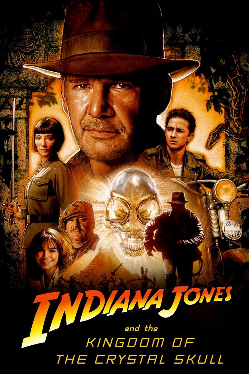 Indiana Jones and the Kingdom of the Crystal Skull.