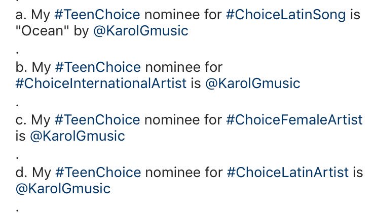 anuel_karol's tweet photo. PARA @KarolGmusic !!!!
(SI QUIERES NADAMAS COPIAR Y PEGAR ENVÍAME UN DM❤️) https://t.co/ee1mS9iz7r