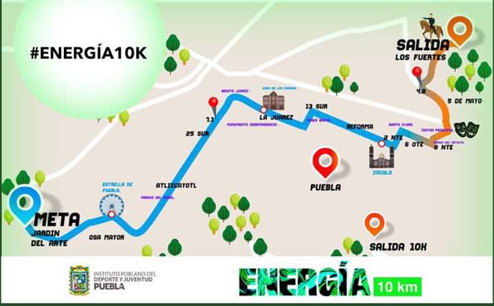patoaguilar73's tweet photo. La ruta de la #carrera #PueblaEsEnergia 10k / Ya es el domingo!!! #EstasListo? #NoTeLaPierdas
@NTelevisaPuebla @IPDJ_Puebla @JulianHaddad750 #KeepRunningTeam https://t.co/DtOtFvwEsW