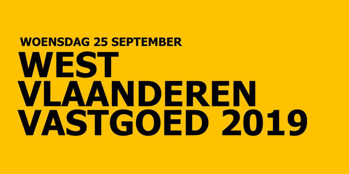 NIEUW: West-Vlaanderen Vastgoed 2019 op 25 september buff.ly/2IewR0e. U hoort Gedeputeerde, Schepenen en bouwpromotoren over de opportuniteiten en de nieuwe accenten in het ontwikkelingsbeleid.