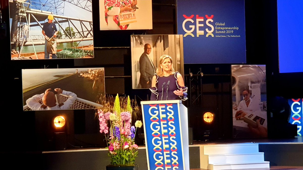 In all her roles, Her Majesty Queen Máxima of the Netherlands aims at unlocking development opportunities and economic inclusion for all.
#GES2019 #Entrepreneurship
<a href="/theGESsummit/">The Global Entrepreneurship Summit</a> <a href="/NLinGreece/">NL Embassy in Greece</a> <a href="/USEmbassyAthens/">U.S. Embassy Athens</a>