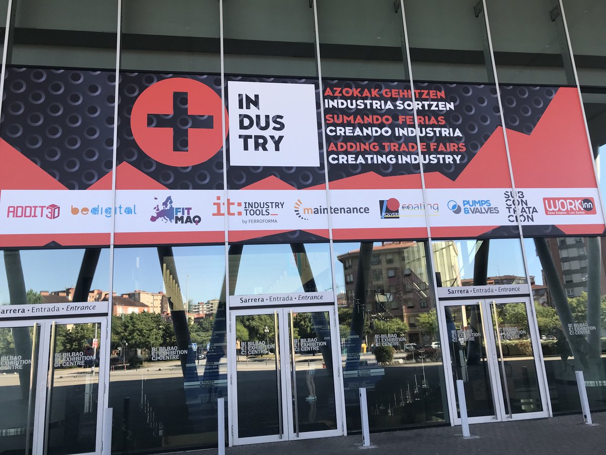 BEC_Bilbao's tweet photo. 📢Buenos días! Hoy comienza +INDUSTRY #Plusindustry2019
🗓️4-6 de junio de 2019
⏰De 9.30h a 18.00h
▶️ https://t.co/JlOgzLonTY
7 ferias internacionales: #indusrytools2019 #addit3d #bedigital #subcon19 #Fitmaq #Maintenancebilbao #Pumpsandvalvesbilbao https://t.co/arRVD7OODc