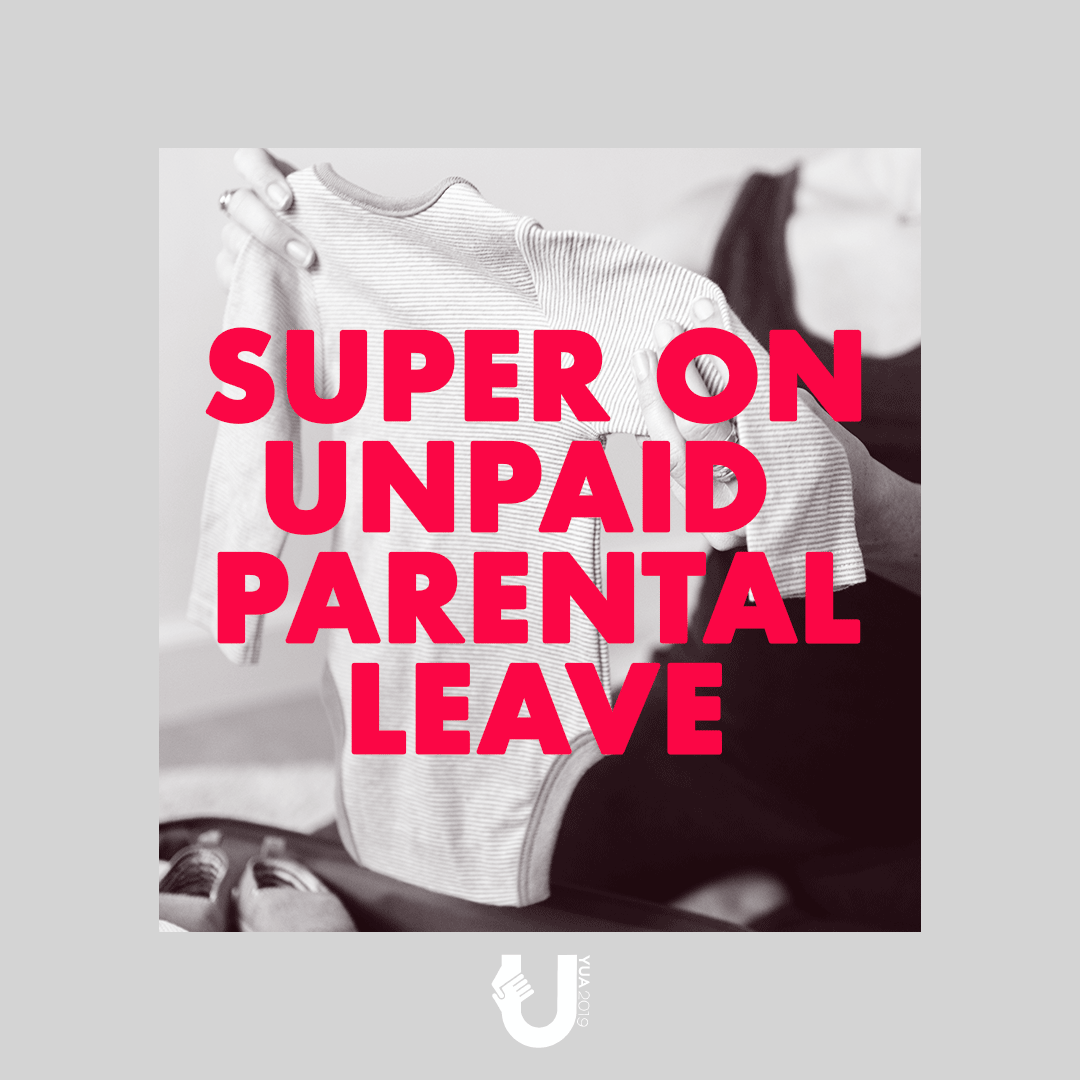 cpsucsa's tweet photo. Why are we fighting for superannuation on unpaid parental leave in Your Union Agreement?

Super on unpaid parental leave will change the way the next generation of women retire, help close the gender pay gap and bring us closer to equality in our retirement years.

#wapol #auspol https://t.co/Gm5pLFndh6