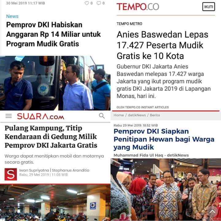 14M untuk mudik 17.427 = berarti perorang 800rban

Naik Bus Jakarta-Medan full AC cuma 400-500rban paling mahal.

Apalagi cuman ke Ciamis, Kuningan, Tegal, Pekalongan, Kebumen, Semarang, Surakarta, Wonogiri, Jogjakarta, dan Jombang.

Kecuali kalau yang mau ke Jombang lewat Papua.