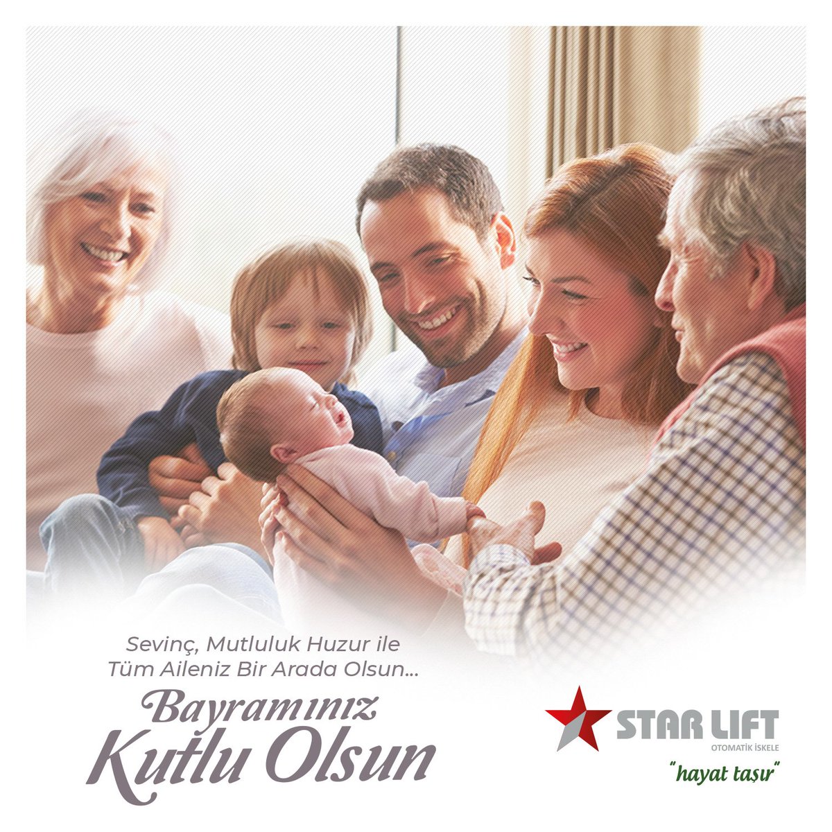 Sevinç, Mutluluk Huzur ile Tüm Aileniz Bir Arada Olsun.
Bayramını Kutlu Olsun.

StarLift Ailesi
#otomatikiskelesistemleri