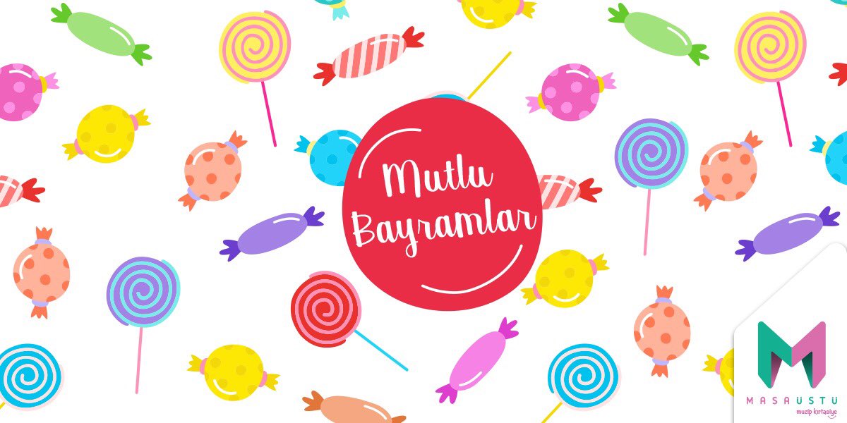 Şeker tadında rengarenk bir bayram geçirmeniz dileğiyle, İyi Bayramlar…