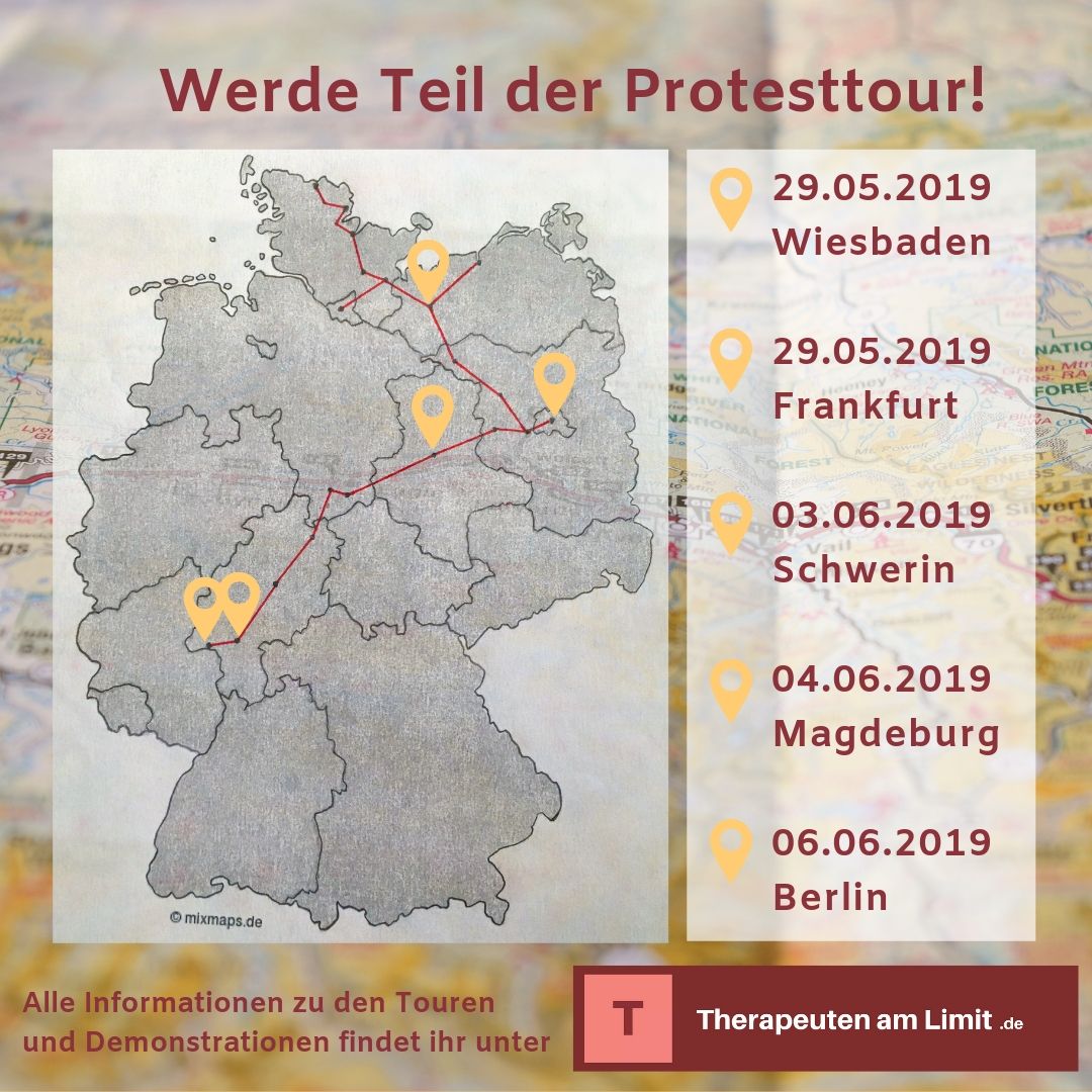 📢❗H E U T E❗📢
📢❗Demo in Magdeburg❗📢
#therapeutenamlimit
#TourdeSpahn2019
<a href="/cdulsa/">CDU Sachsen-Anhalt</a>
<a href="/cdufraktion_LSA/">CDU-Fraktion LSA</a>
<a href="/SPD_LSA/">SPD Sachsen-Anhalt</a>
<a href="/GRUENE_LSA/">GRÜNE Sachsen-Anhalt</a>
@GrueneFrakLSA
<a href="/LinksfraktionSt/">Linksfraktion_LSA</a>
<a href="/reinerhaseloff/">Dr. Reiner Haseloff</a>
<a href="/ZDFmagdeburg/">ZDF Landesstudio Sachsen-Anhalt</a>
<a href="/MDR_SAN/">mdr_san</a>
<a href="/cdufraktion_LSA/">CDU-Fraktion LSA</a>
<a href="/Volksstimme/">Volksstimme</a>
<a href="/RadioBrocken/">RadioBrocken</a>
<a href="/mzwebde/">mz-web.de</a>
presseportal.de/pm/130645/4281…