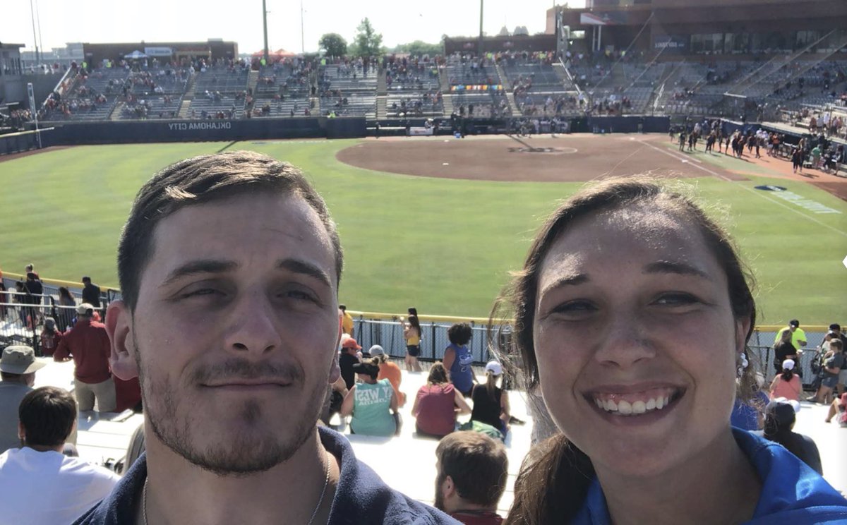 barbee_allison's tweet photo. As my week at the #WCWS came to a close it was all I dreamt about and more. I’m forever grateful there is even a stage so big! https://t.co/NcNsUm3epg