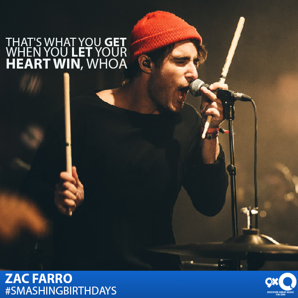 Zac Farro, the drummer of celebrates his today!
Happy Birthday Zac! 