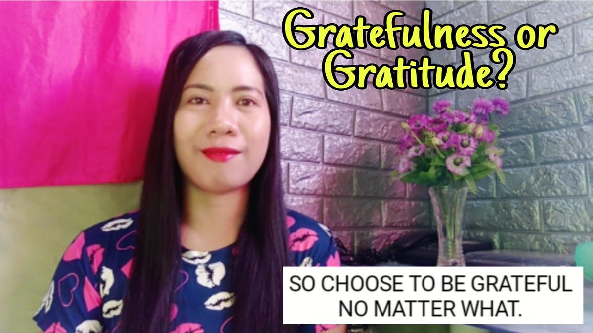 What i learned from Gratefulness or Gratituds? New vlog uploaded on my Youtube channel.
Watch it here > youtu.be/s_zomiEWY0o