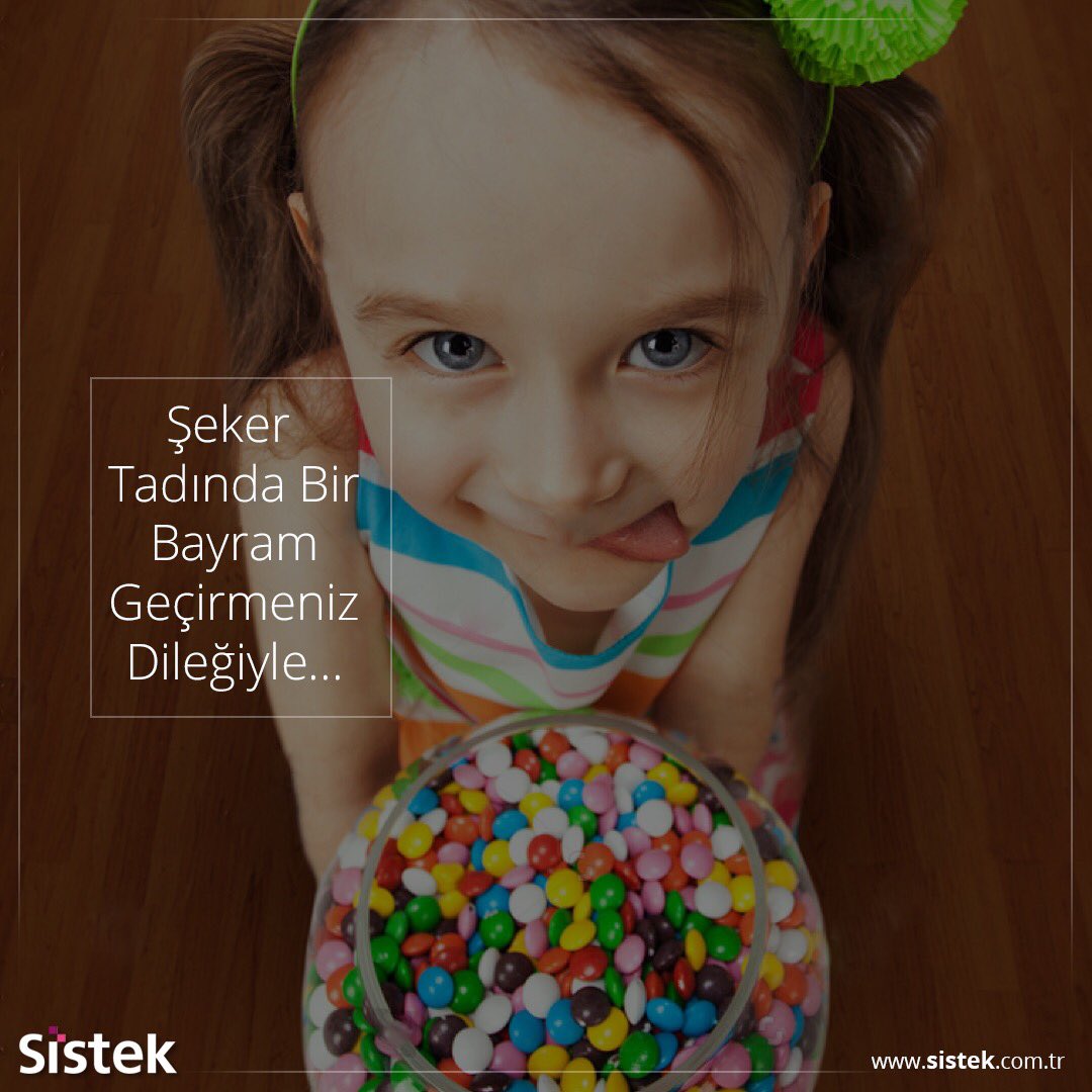 Şeker Tadında Bir Bayram Geçirmeniz Dileğiyle...
#sekerbayrami #bayram #software #sistek