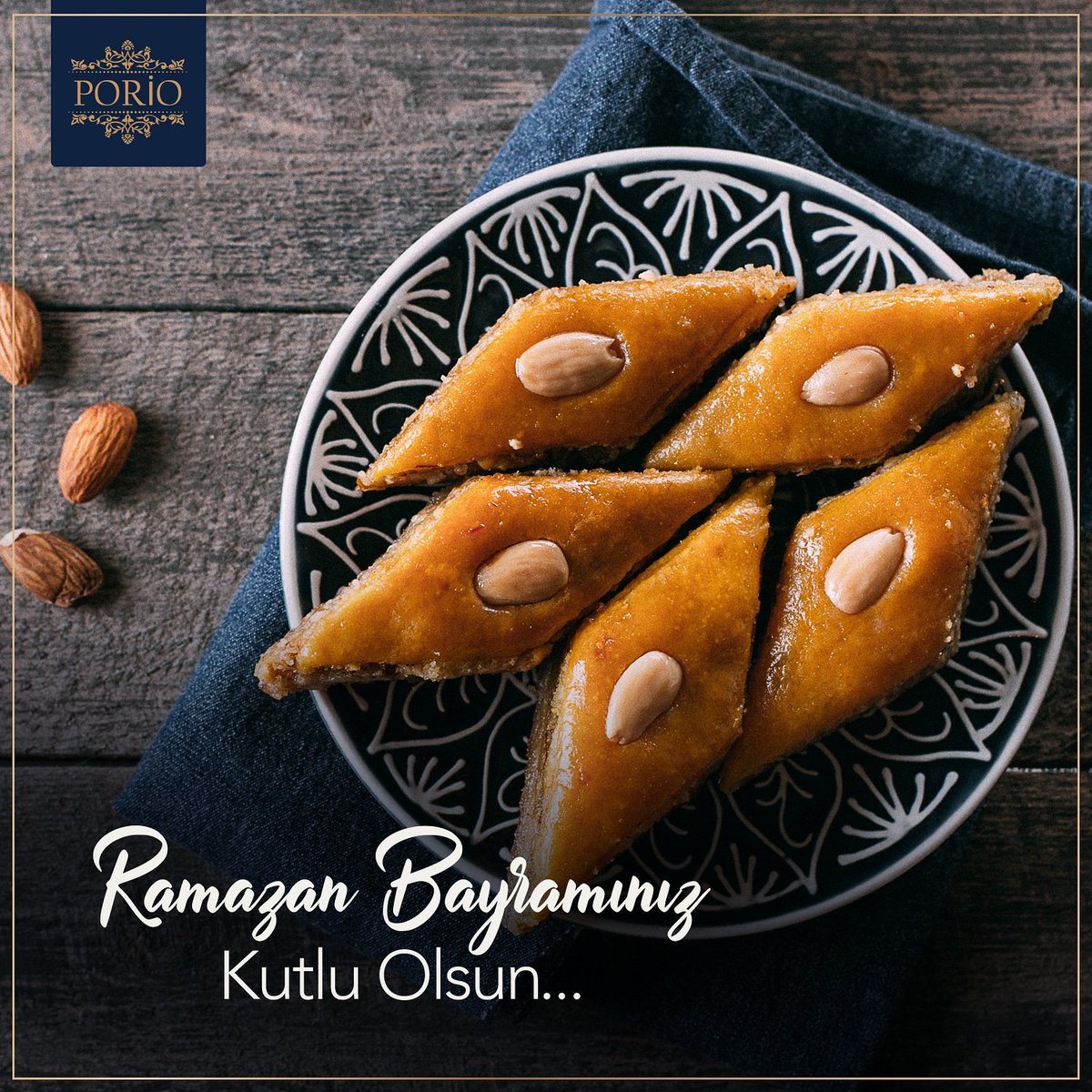 PorioHome's tweet photo. Şeker tadında bayram geçirmeniz dileği ile… Ramazan Bayramınız Kutlu Olsun! #ramazan #ramazanbayramı #bayram #ramazanbayramıkutluolsun #kutlu #olsun #ramazanbayrami #ramazanbayramikutluolsun https://t.co/WX6xvDByMt