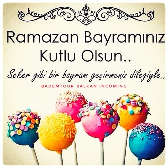 BademTour's tweet photo. Ramazan Bayramımız mübarek olsun.
Bajram Šerif Mübarek olsun.
Urime festa e fitër Bajramit.
Eid Mubarak. #bayram #bajram #EidMubarak https://t.co/keBLcZtUrL