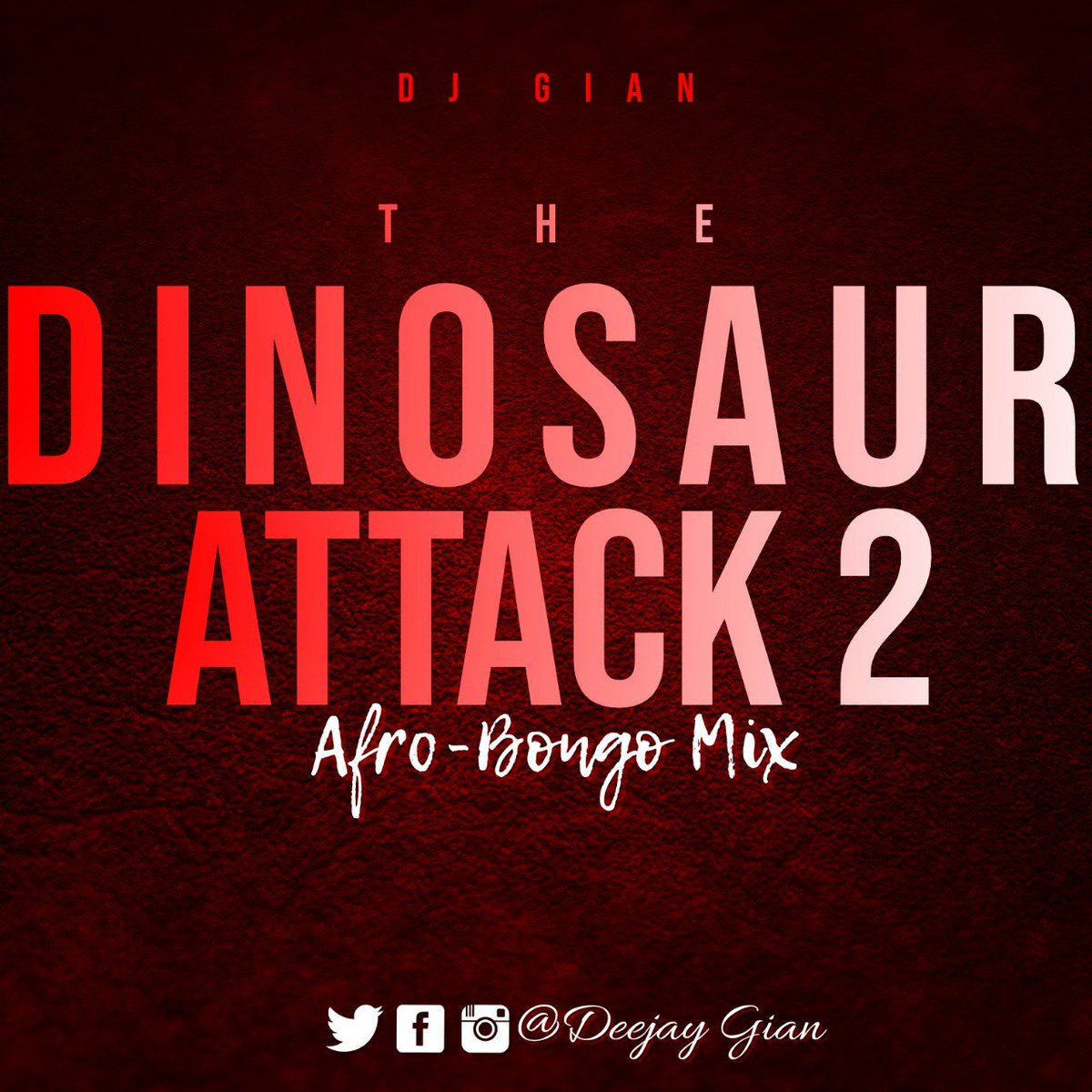 DeejayGian's tweet photo. The Dinosaur Attack 2 mix is out. An amazing blend of AFRO beat🇳🇬 and Bongo music🇹🇿.
Support the Movement #Dinosaurattack. 
Check it out on https://t.co/54rKcRVZYo https://t.co/fGQ6v8gZnD
