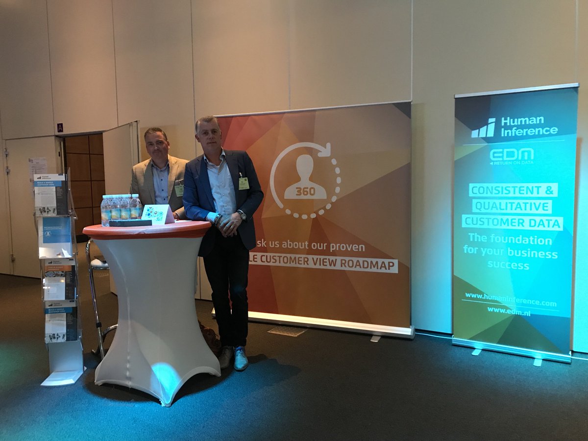 humaninference's tweet image. @humaninference is klaar voor het @HeliviewConf #Data Quality Conference. Ask us about our proven Single Customer View roadmap. #SCV #Centraalklantbeeld. humaninference.com/en/solutions/d…