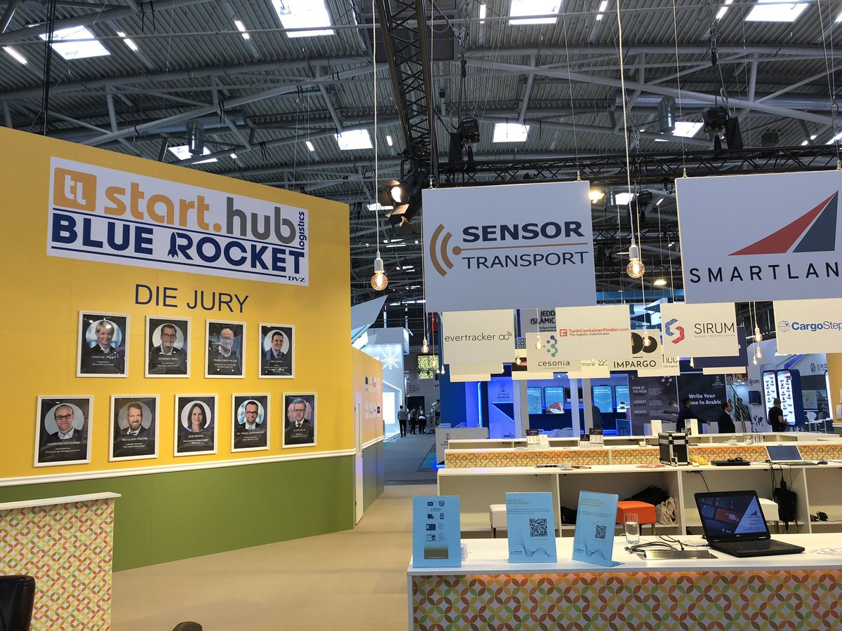 Die Ruhe vor dem start.hub Sturm @ #transportlogistic2019! Let the games begin! #tl2019 #startup mit @dvz_news @DigiHubLog @SirumTME <a href="/smartlanedata/">Smartlane</a> @EvertrackerCOM and many many more🚀