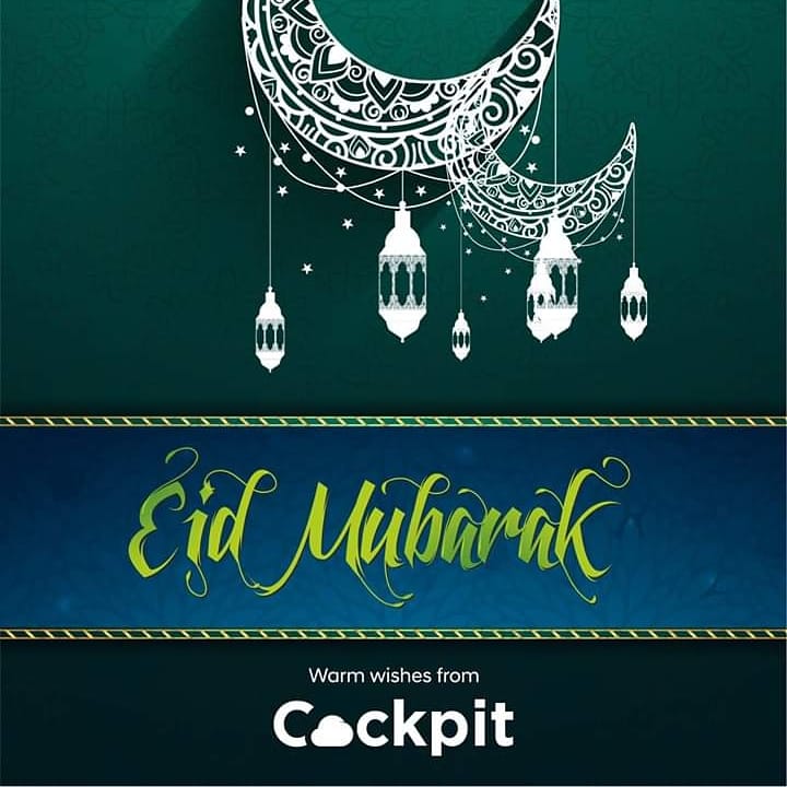 Cockpit07458859's tweet photo. May God send his love like sunshine in his warm and gentle ways to fill every corner of your heart and filled your life with a lot of happiness like this Eid day. Eid Mubarak! 
#Cockpit #EidCelebration  #celebration #eventplanning #eventplanninglife #events #eidmubarak #eid2019 https://t.co/fQMhR0SF4C