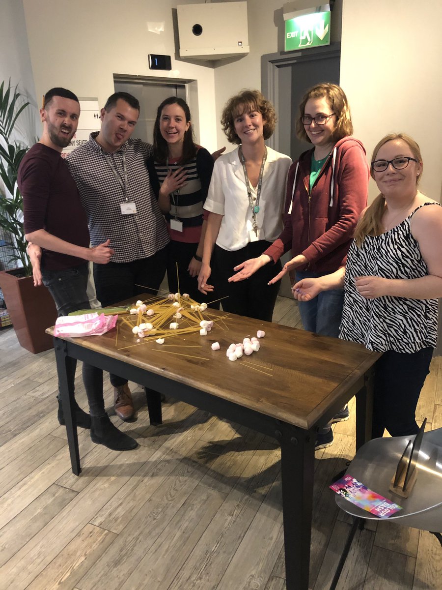 samuelbiscoe's tweet photo. My favourite team building exercise! π While itβs great for practicing communication, my fav thing about this is watching personalities! Those that control, those that entertain, those that think and those that feel! Iβve got a pretty awesome team ππΌπ #teambuilding #FOHteam https://t.co/hi4REwkCXx