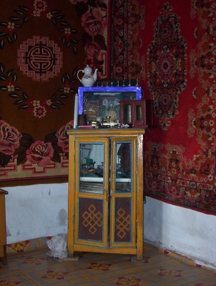 Beauty in the everyday. A small family altar in a Mongolian countryside abode. bit.ly/2DCu4wf

#Mongolia #travel #adventure #nomad #beauty #journey