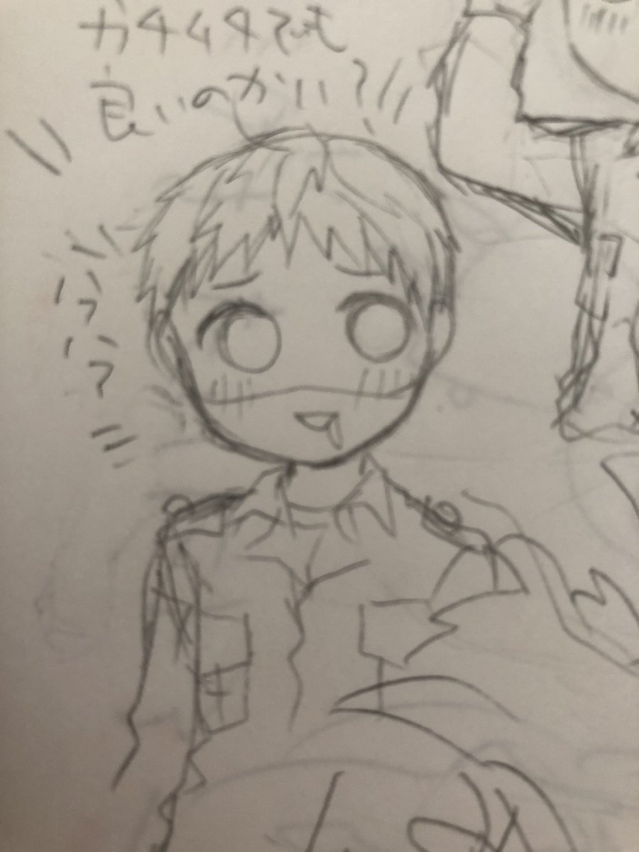 昔のクロッキー帳見てたら10年近く前の軍人さんいたwwwほぼ初期wwwwww髪なげえええ!!!細い!!! 