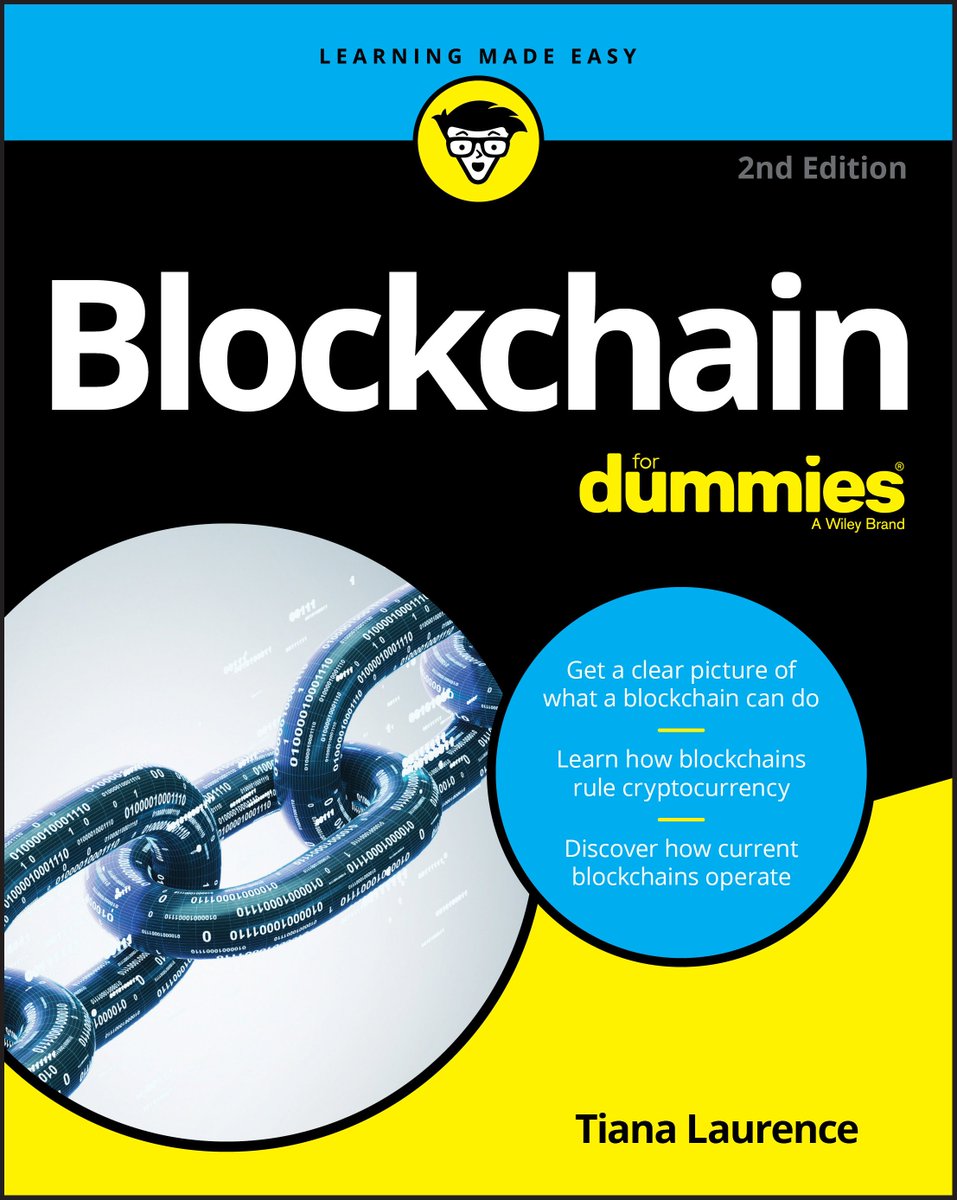 Blockchain for Dummies, 2nd edition by @LaurenceTiana reviewed irishtechnews.ie/blockchain-for… @SimonCocking @Irish_TechNews #blockchain @wileybooksasia