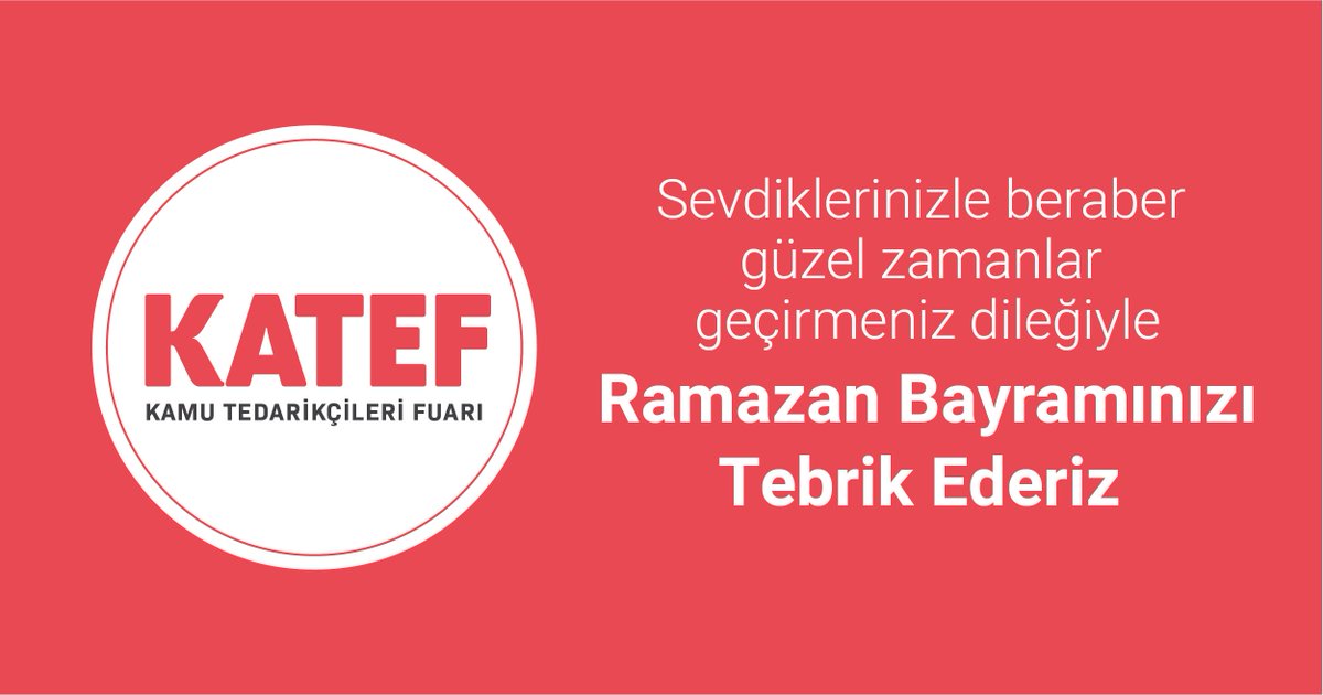 KATEF_FUARI's tweet photo. Sevdiklerinizle beraber güzel zamanlar geçirmeniz dileğiyle...
Ramazan Bayramınızı Tebrik Ederiz.
#HayırlıBayramlar https://t.co/vhJb00U3Nd