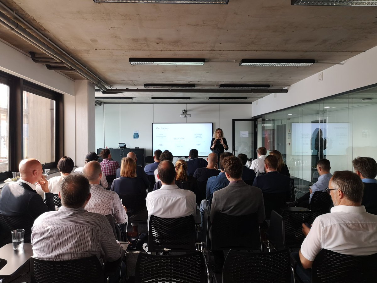 Heidi Rakels sharing her experience about scaling <a href="/Guardsquare/">Guardsquare</a> in the US #breakfastsession <a href="/imecistart/">imec.istart</a> @FlandersTrade <a href="/ERoundtable/">ERoundtable</a> @BelChamUS