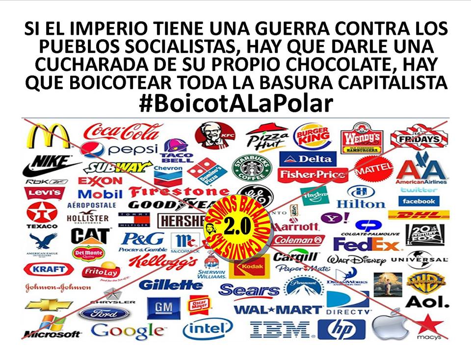 TROPA2019's tweet photo. CON CHINA, RUSIA, LA INDIA Y UN PAR DE PAÍSES MAS HACIÉNDOLE BOICOT A LOS #DrogosGringos Y SU PORQUERÍA DE CAPITALISMO, SE LES ACABA LA MARIQUERA #BoicotALaPolar https://t.co/ktgNJOOxXH