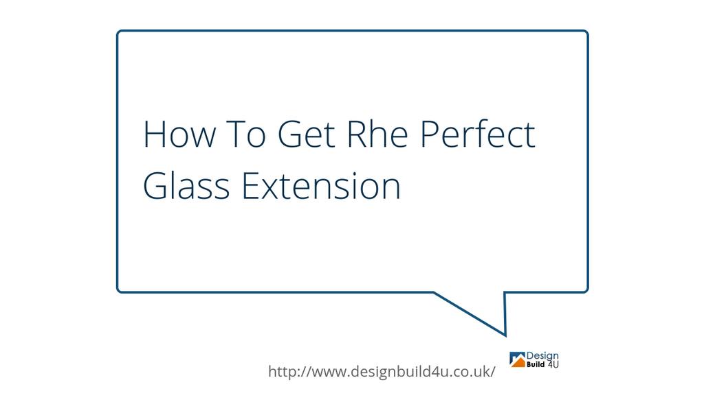 Designbuild_4u's tweet image. How To Get Rhe Perfect Glass Extension lttr.ai/DWXj #LocalBuilders #Extensions