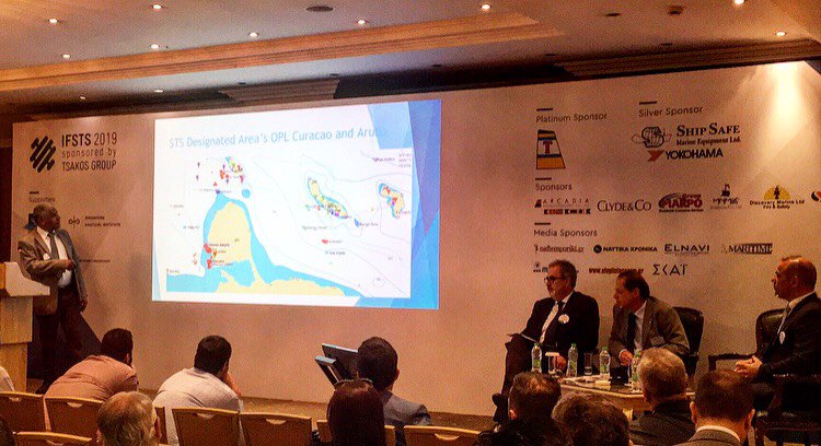 HELLENICSHIP's tweet photo. We were at IFSTS 2019! The forum was safety-oriented with prudent management and #environmentalawareness in mind. #Tanker operators & #shippingindustry representatives shared their #safety-related experience and presented int'l developments & best practices on #STStransfer. https://t.co/pfRxTELIGc