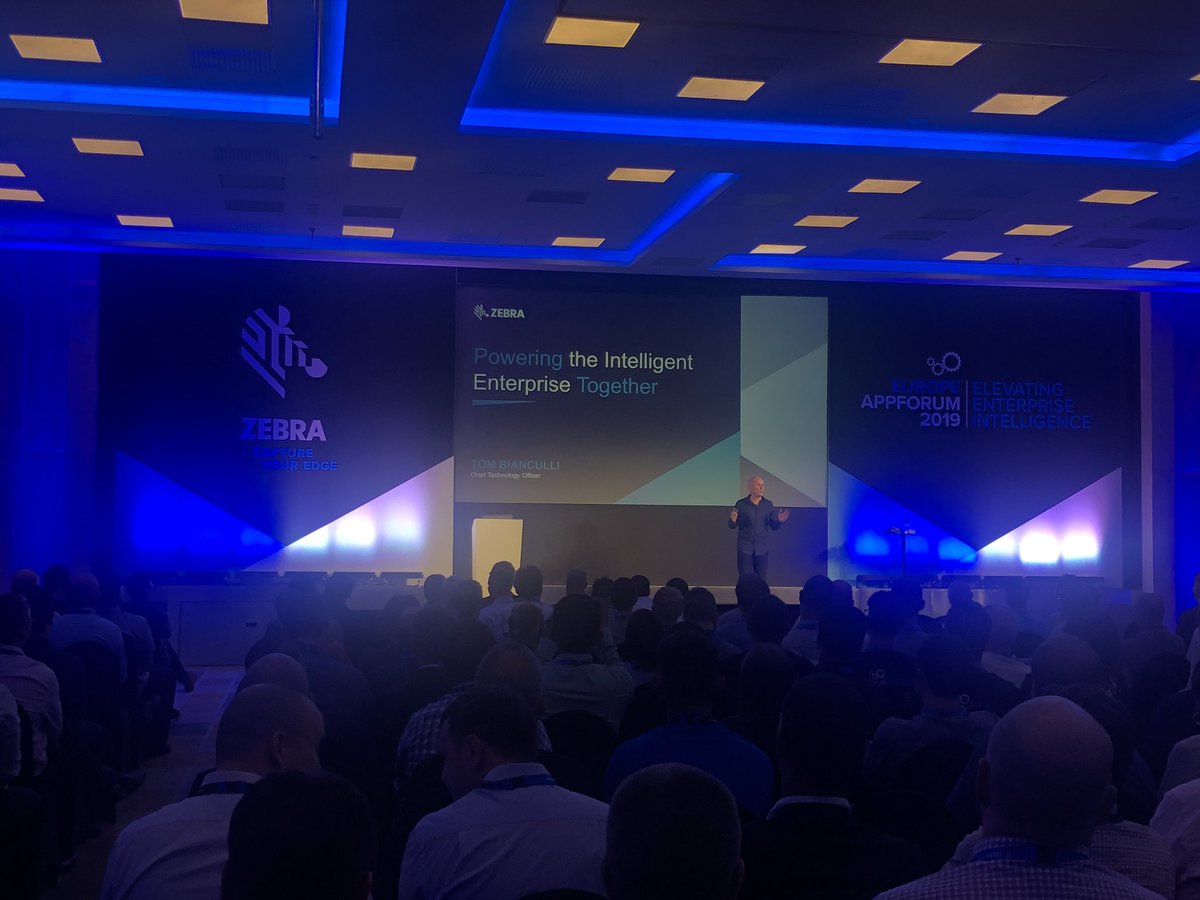 StaceySKruz's tweet image. Powering the Intelligent Enterprise Together! Fantastic start to #appforum @tbian #zebradevelopers @ZebraDevs
