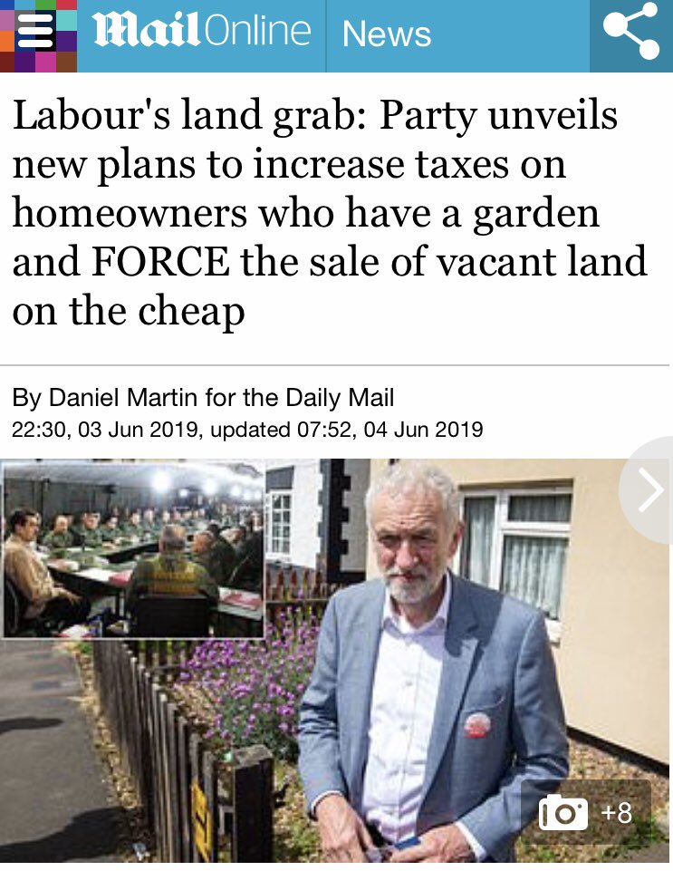 L__Macfarlane's tweet image. State of this.

#LandForTheMany