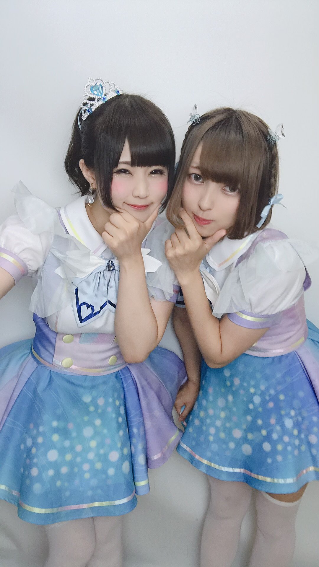 めいどりーみん　かおりちゃん　そらちゃん　タペストリー めいどりーみん かおりちゃん そらちゃん タペストリー